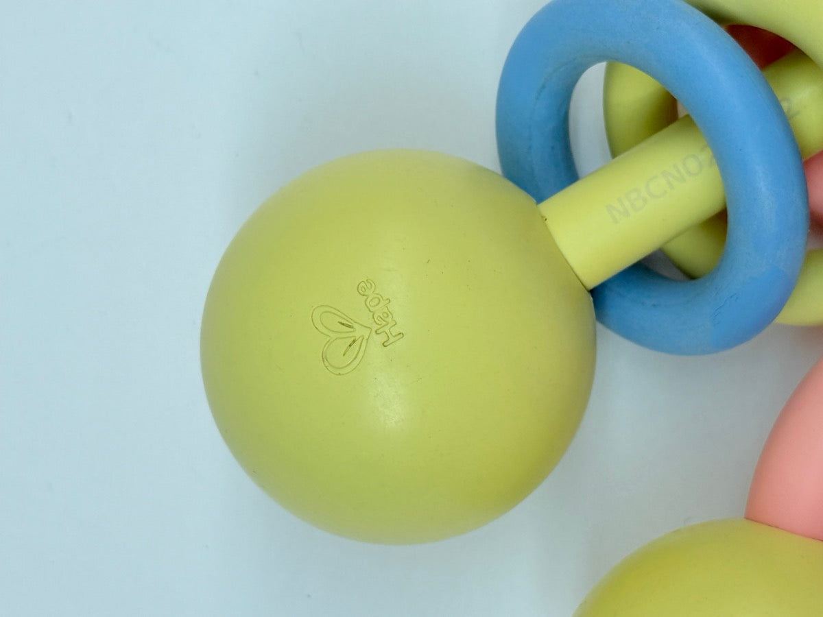 Hape Plastic Baby Rattle Teether Set 2pc