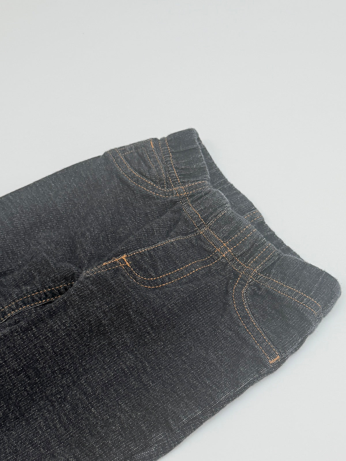 Carter's Dark Wash Denim Jogger Pants 12M