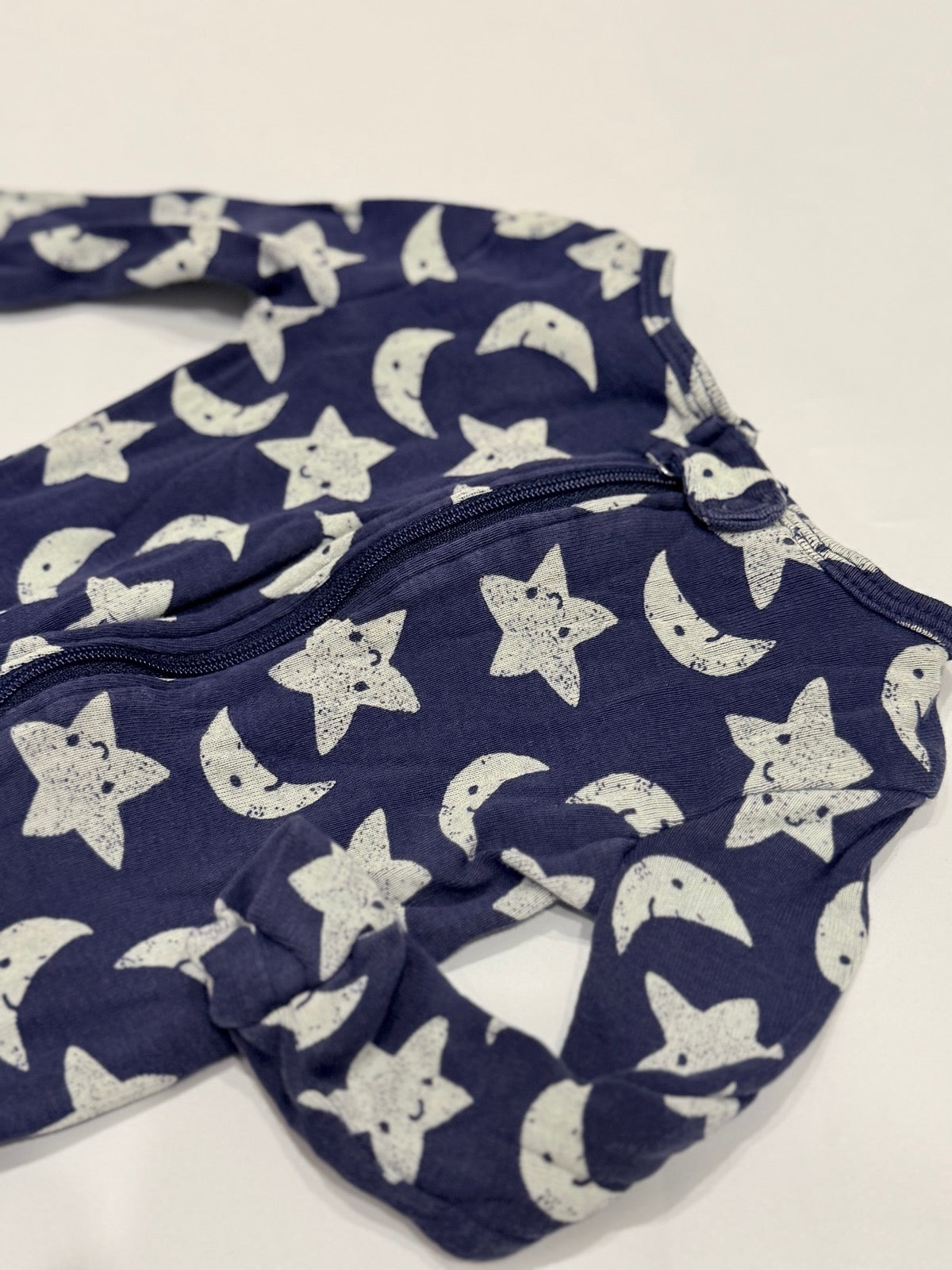 Joe Fresh Stars Moons Footed Sleeper 3-6m