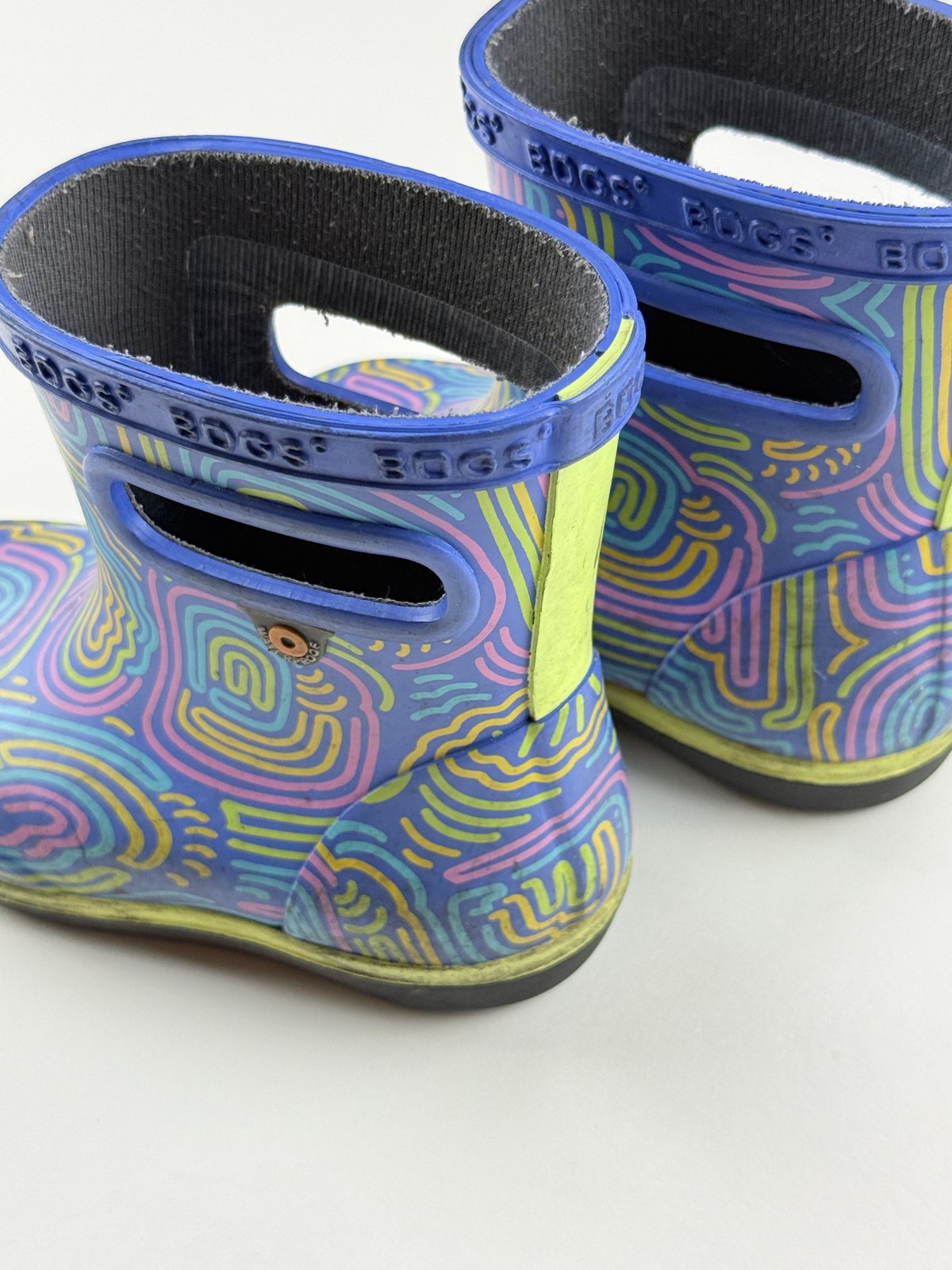 Bogs Skipper II Cloud Rain Boots Size 5