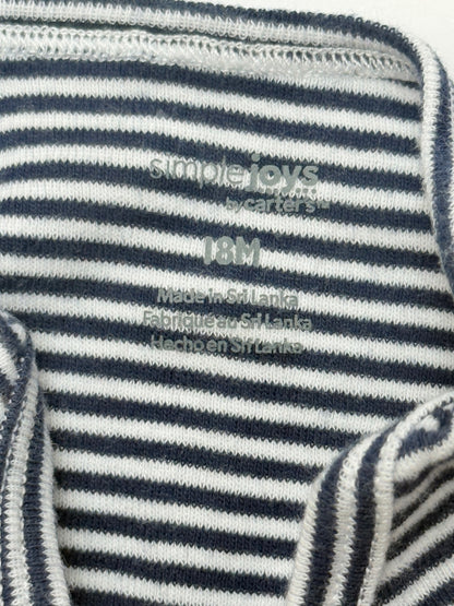 Simple Joys by Carter's Striped Bodysuit 18M