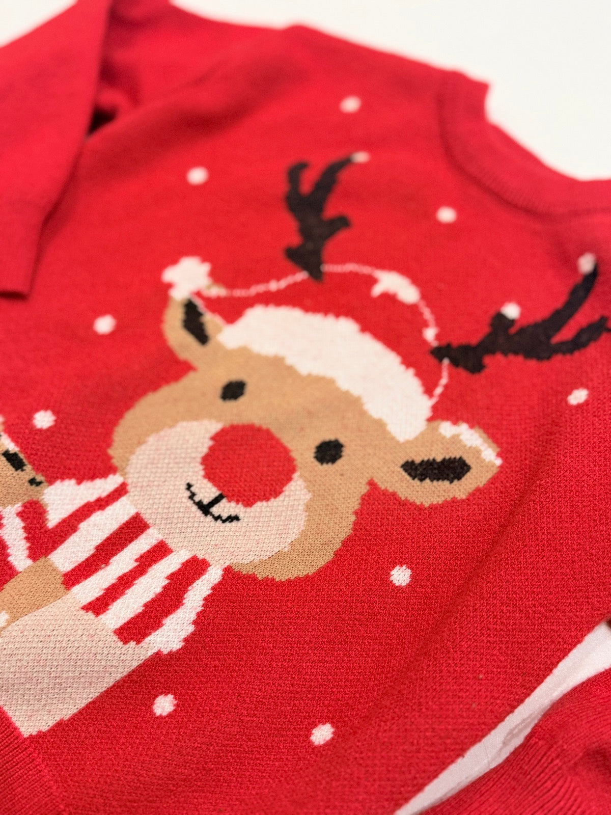 Shein Reindeer Christmas Sweater 18-24M