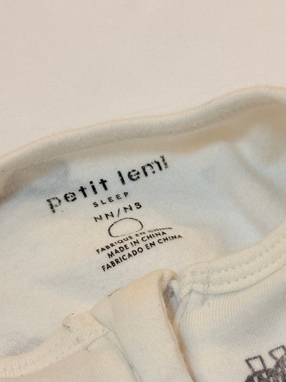 Petit Lem Sheep Print Sleeper Newborn