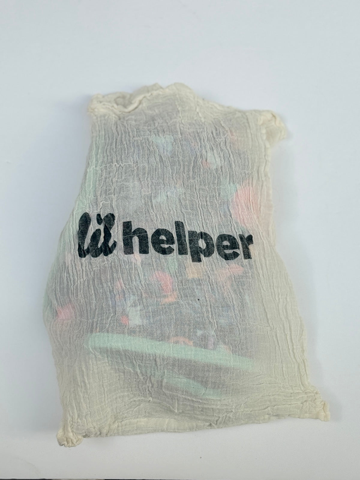 Lil Helper Change Pad with Muslin Bag