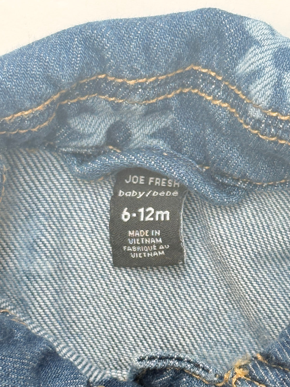Joe Fresh Floral Denim Jacket 6-12M