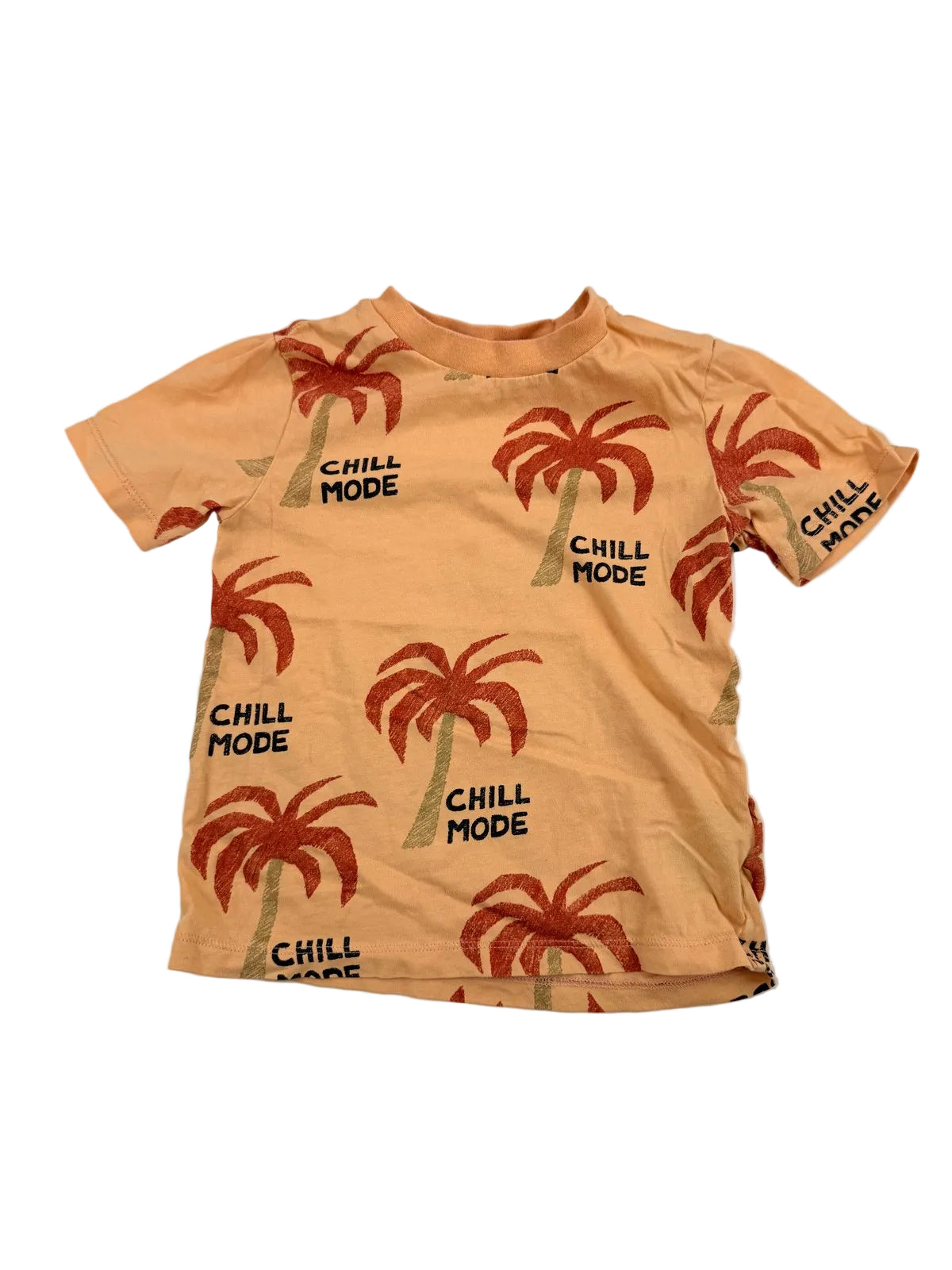 H&M Palm Tree Chill Mode T-Shirt Size 2-4Y