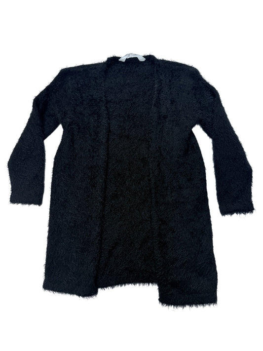 H&M Black Fuzzy Cardigan Size 2-4Y
