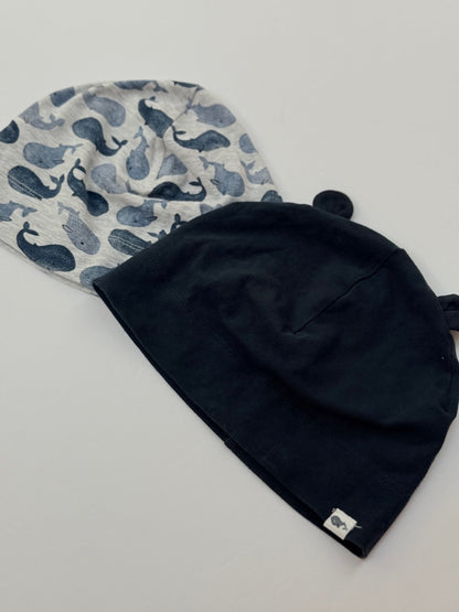 H&M Whale Print Sun Hat Set Size 2-3Y