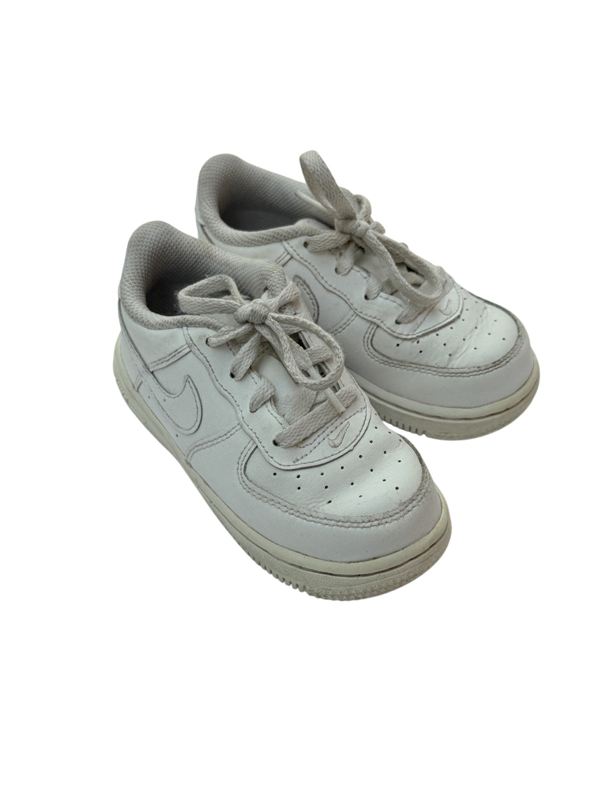 Nike Air Force 1 Toddler White Sneakers Size 8C