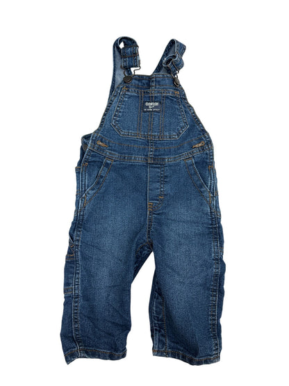 OshKosh B'gosh Denim Overalls 12M