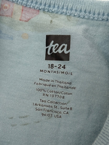Tea Collection Sailboat Print Romper 18-24M