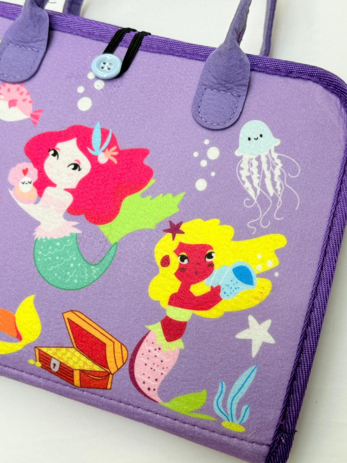 Mermaid Busy Book Montessori Learning Toy