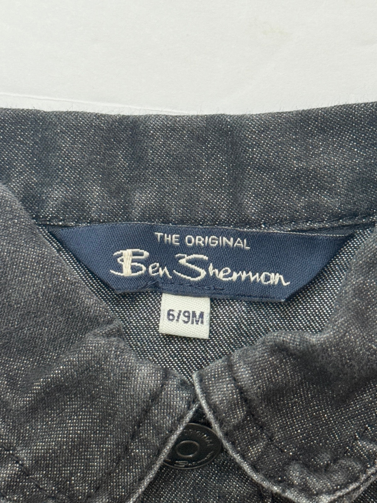 Ben Sherman Denim Jacket Size 6/9M