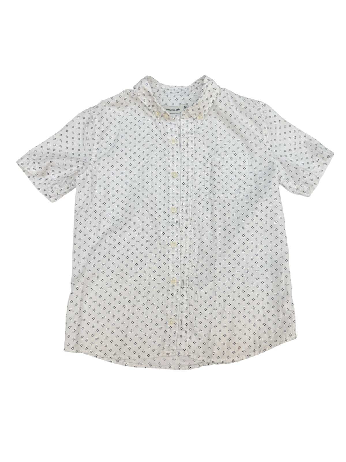 Abercrombie Kids Print Button-Down Shirt 9/10