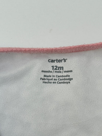 Carter's Floral Ballerina Footed Sleeper 12M