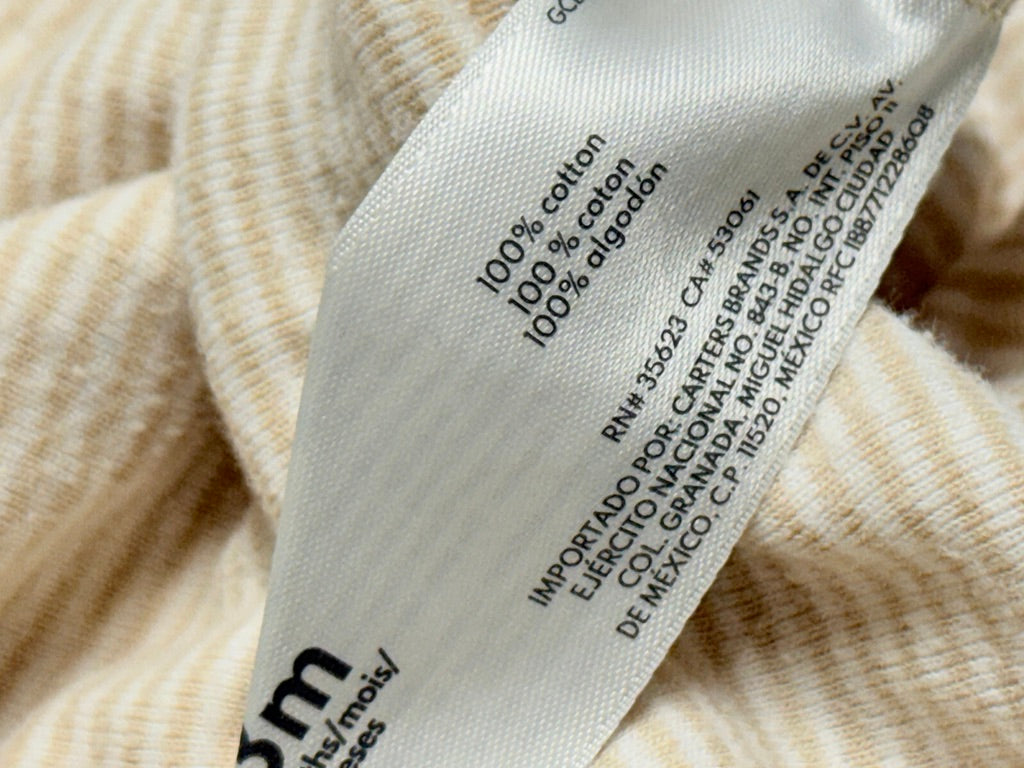 Carter's Striped Onesie 3m
