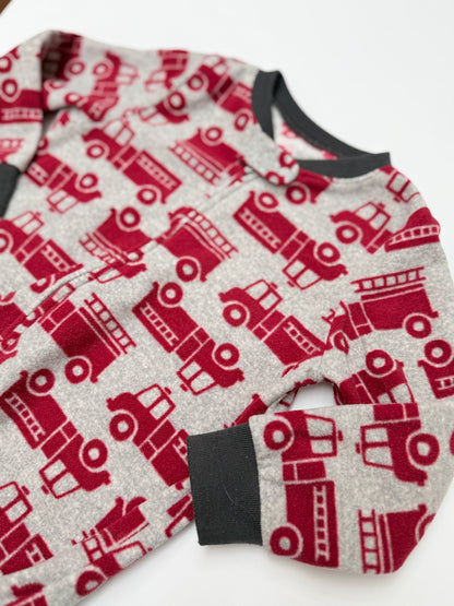 Carter's Fire Truck Footed Sleeper 24M