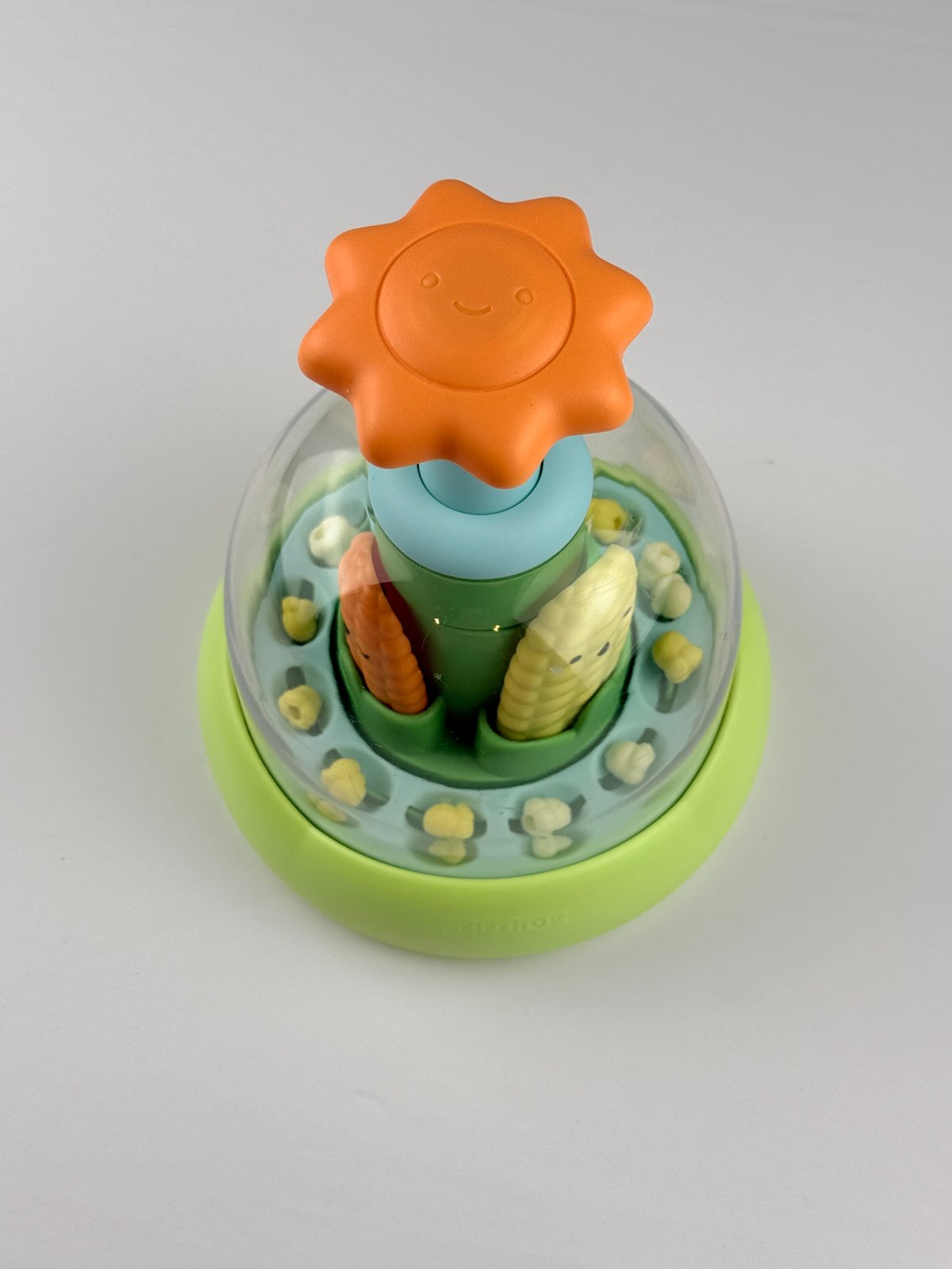 Skip Hop Farmstand Popcorn Push Spinning Toy