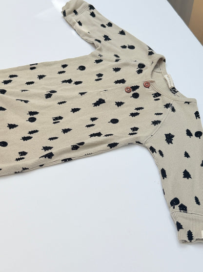 Turtledove London Forest Romper 0-3m
