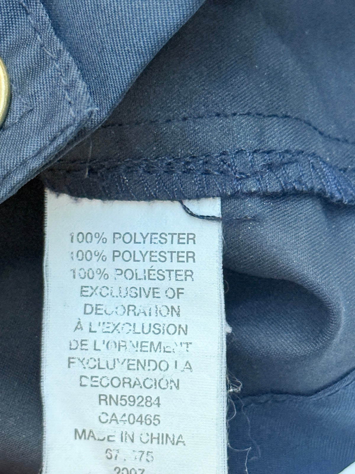 Children's Place Navy Utility Jacket Size 7/8
