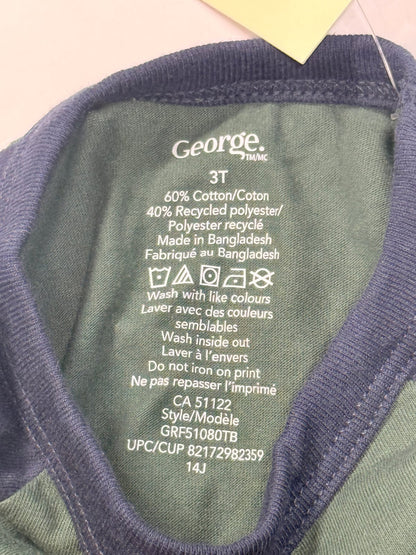 NWT - George Varsity Raglan T-Shirt 3T