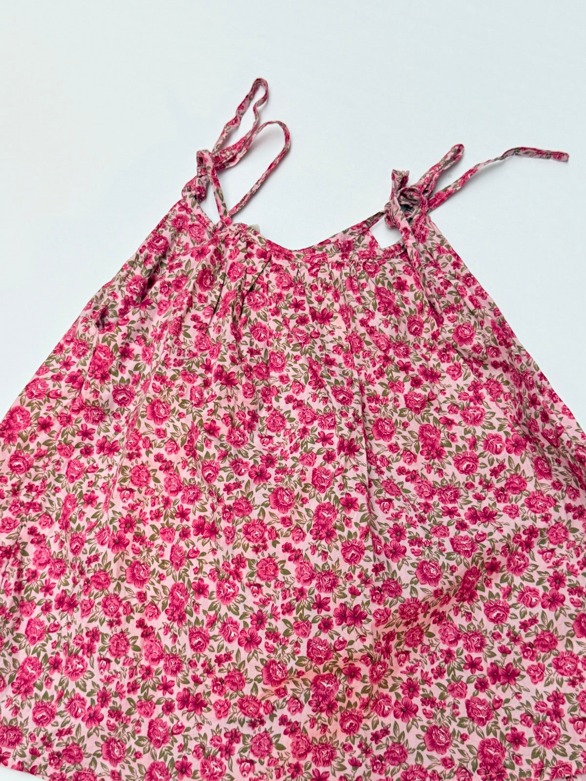 Yima Kids Floral Tie-Strap Dress 3T