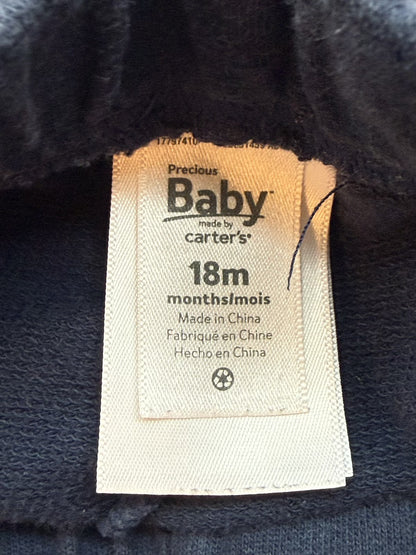 Carter's Precious Baby Navy Jogger Pants 18m