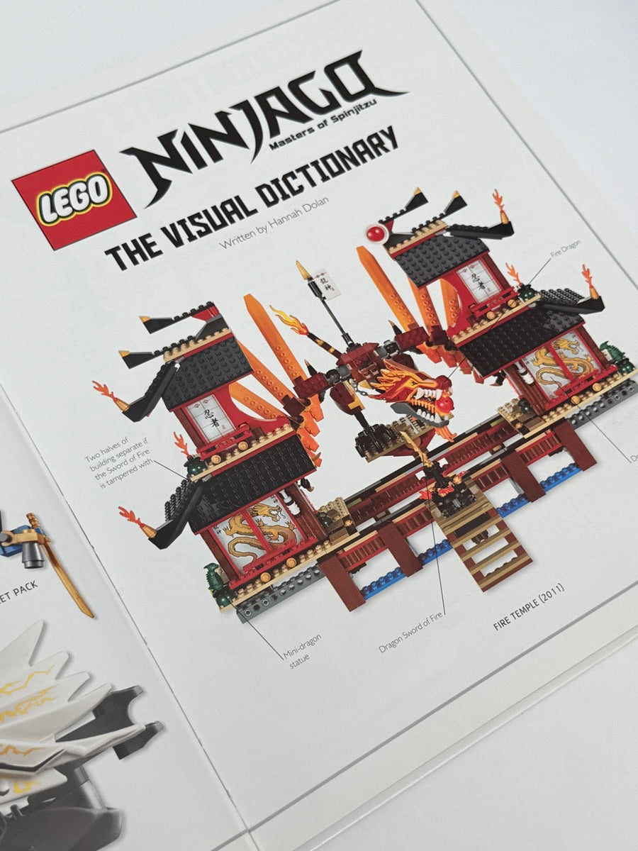 LEGO Ninjago: The Visual Dictionary DK Book