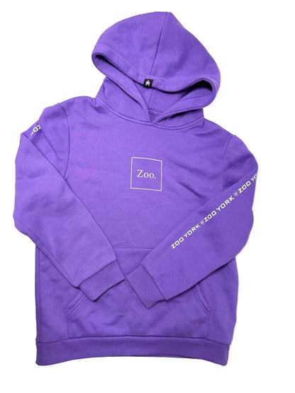 Zoo York Purple Hoodie Youth L G 14