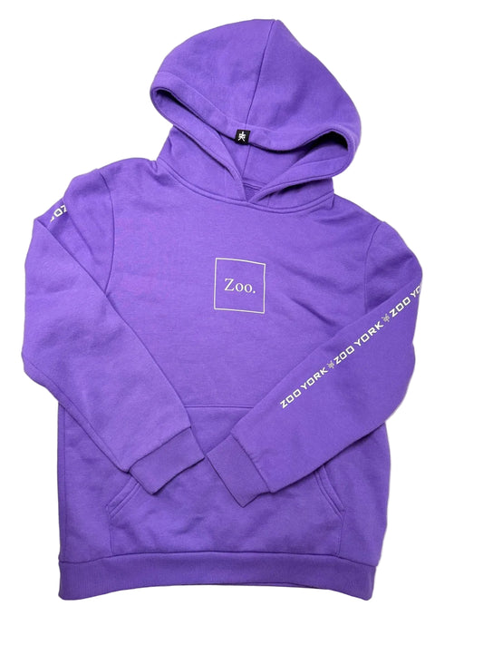 Zoo York Purple Hoodie Youth L G 14