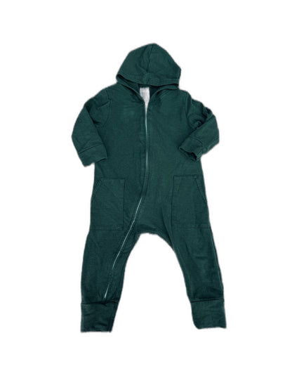 Smash + Tess Green Hooded Romper 12-18m