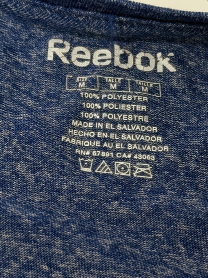 Reebok Canucks Hockey Blue T-Shirt Size M = 11-13Y