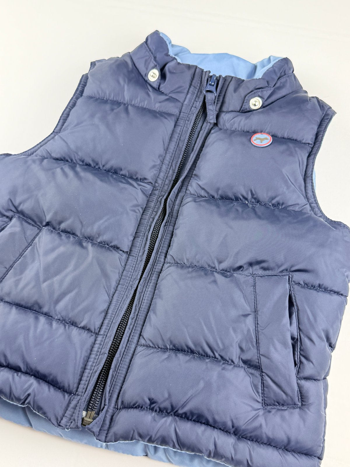 Joe Fresh Navy Puffer Vest 18-24M