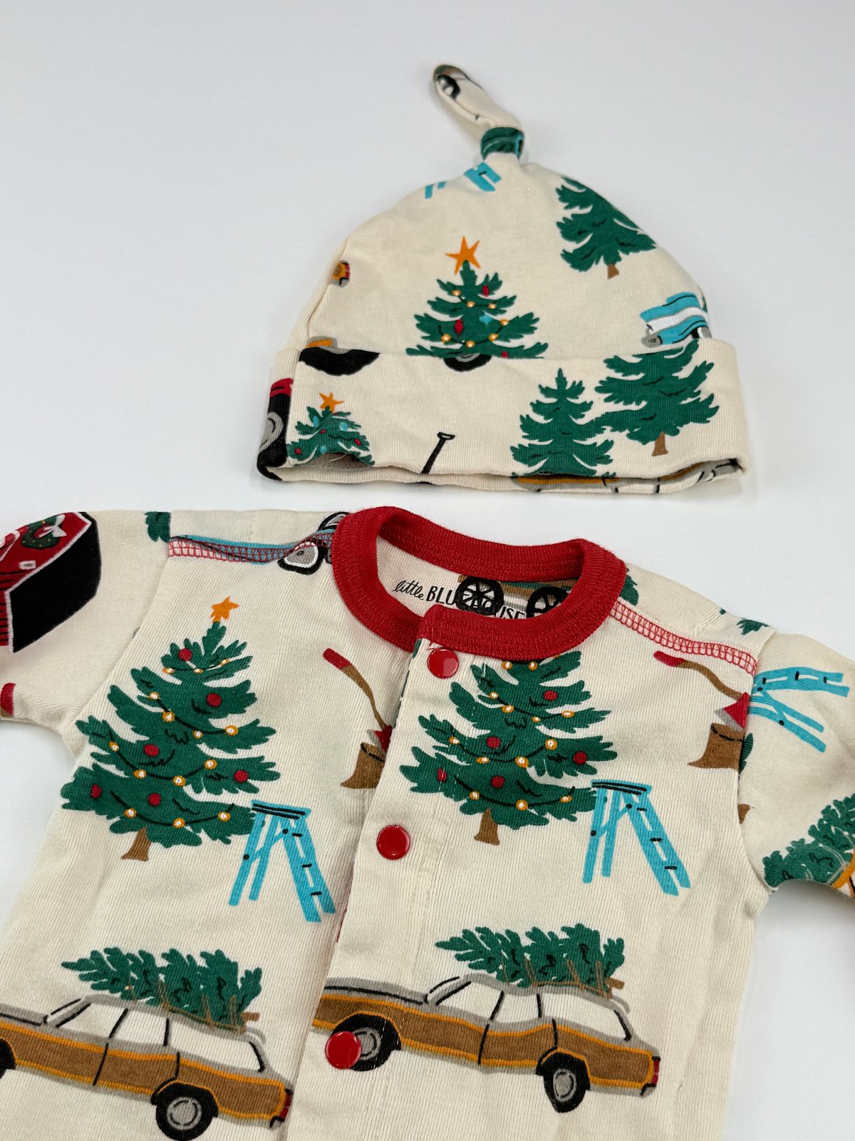 Little Blue House Christmas Pajamas & 12-18M