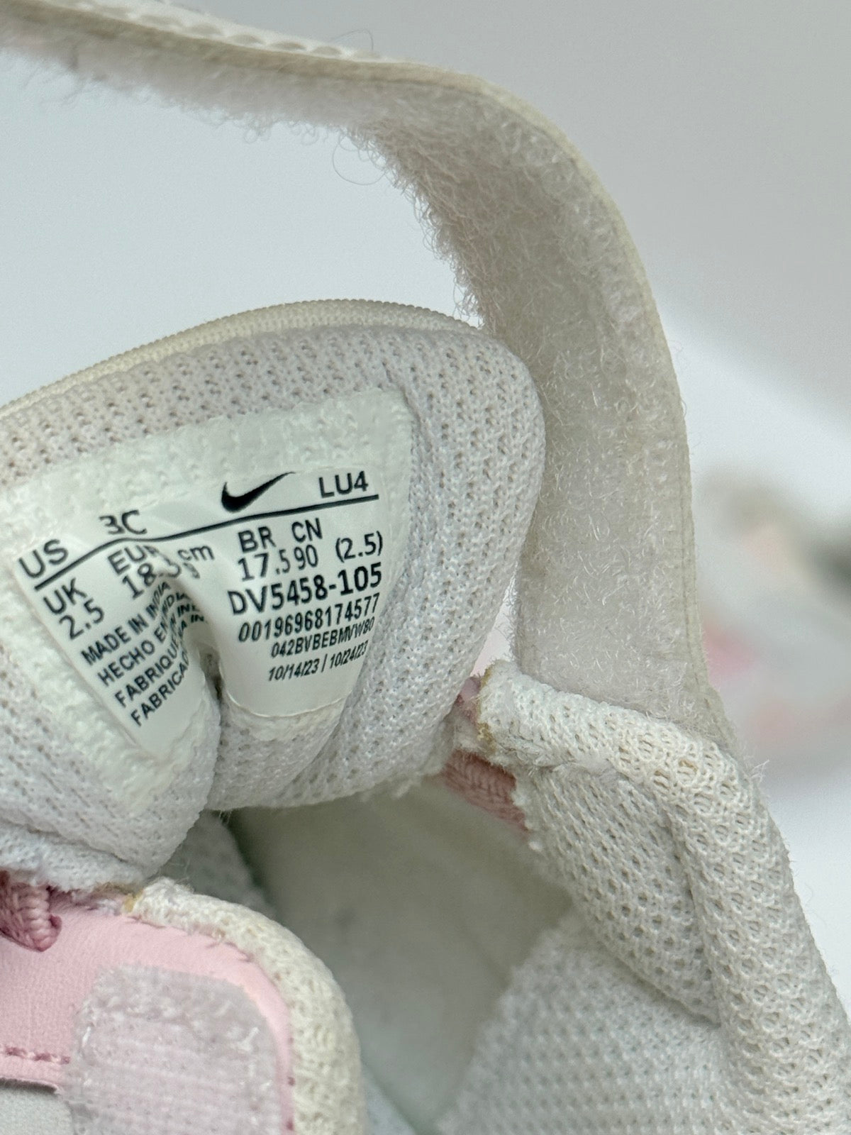 Nike Court Borough Low Infant Sneaker US 3C