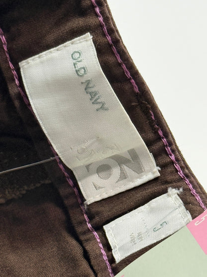 Deadstock 2010 Old Navy Brown Bermuda Shorts Size 10