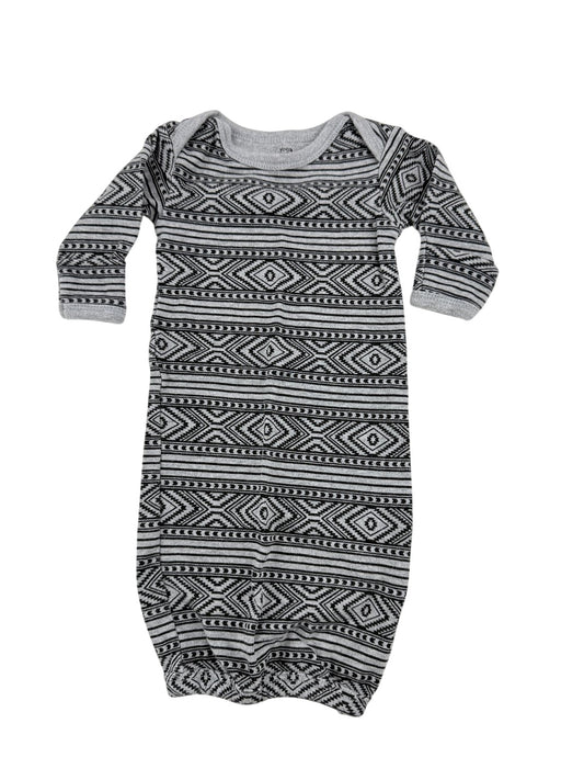 Yoga Sprout Gray Aztec Print Sleep Sack Preemie