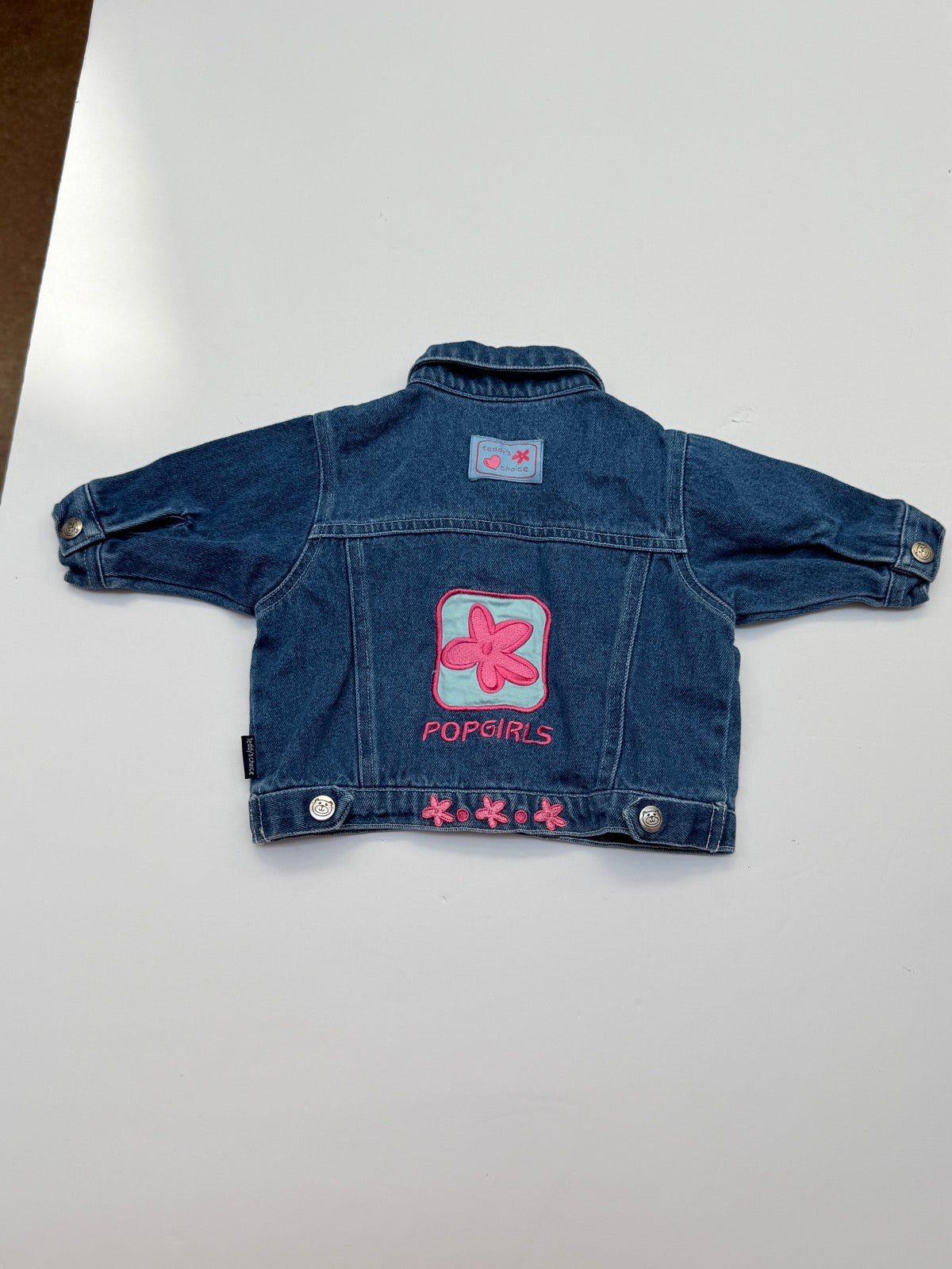 Teddy's Choice PopGirls Denim Jacket Size 3-6m