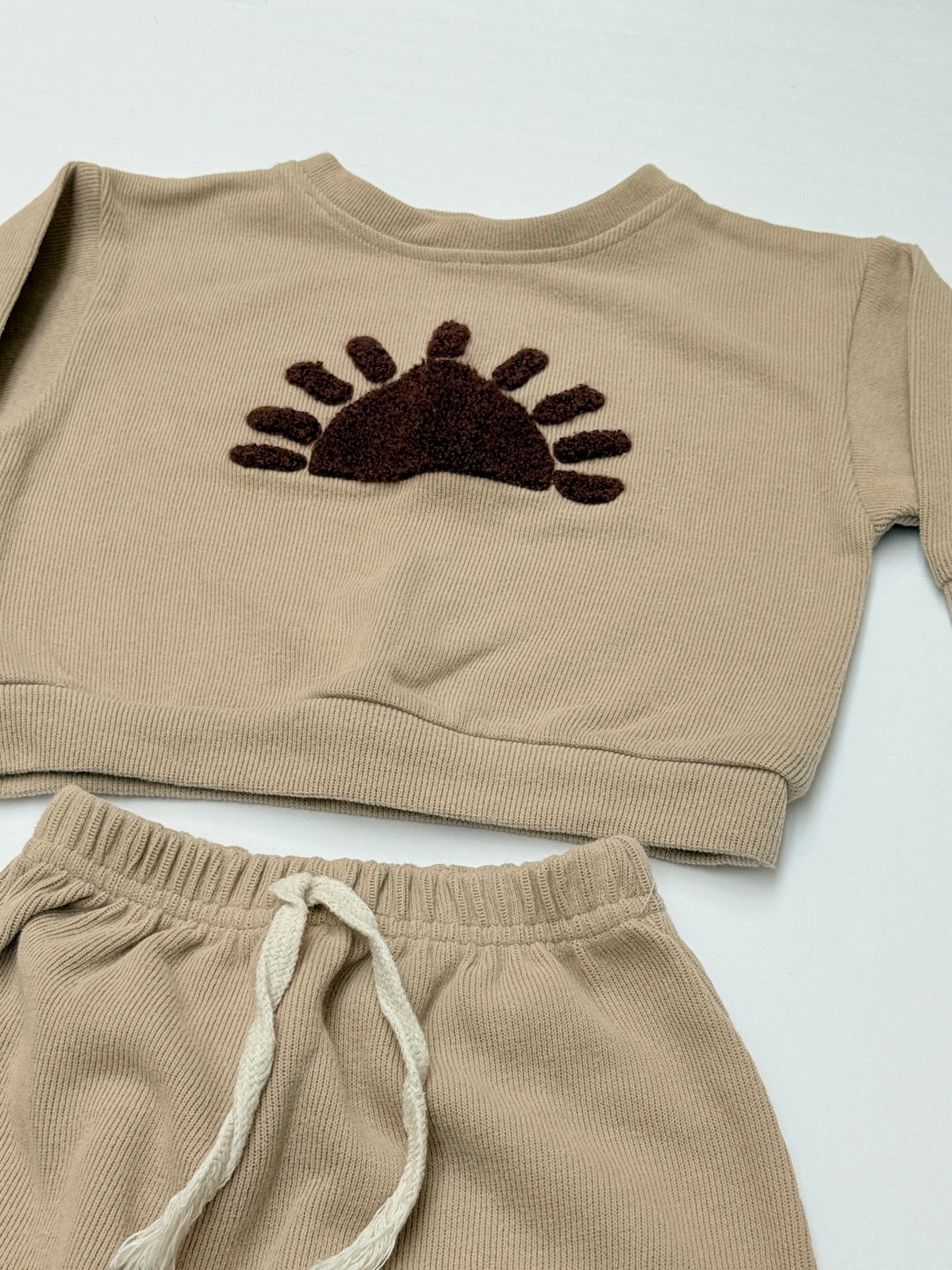 Sun Patch Sweatsuit Set 12-18M