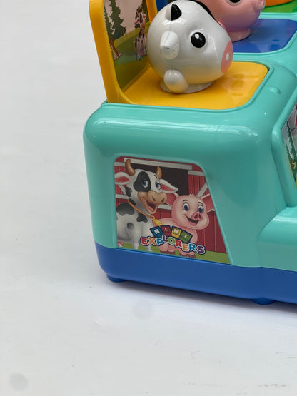 Mini Explorers Farm Animal Pop-Up Toy