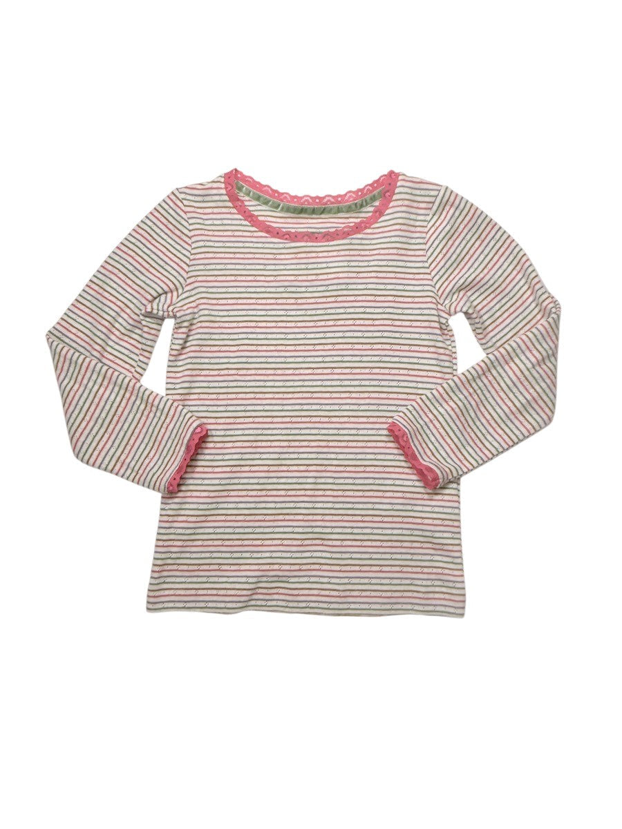 Boden Striped Long Sleeve Top 4-5Y