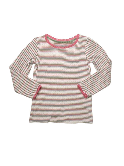 Boden Striped Long Sleeve Top 4-5Y