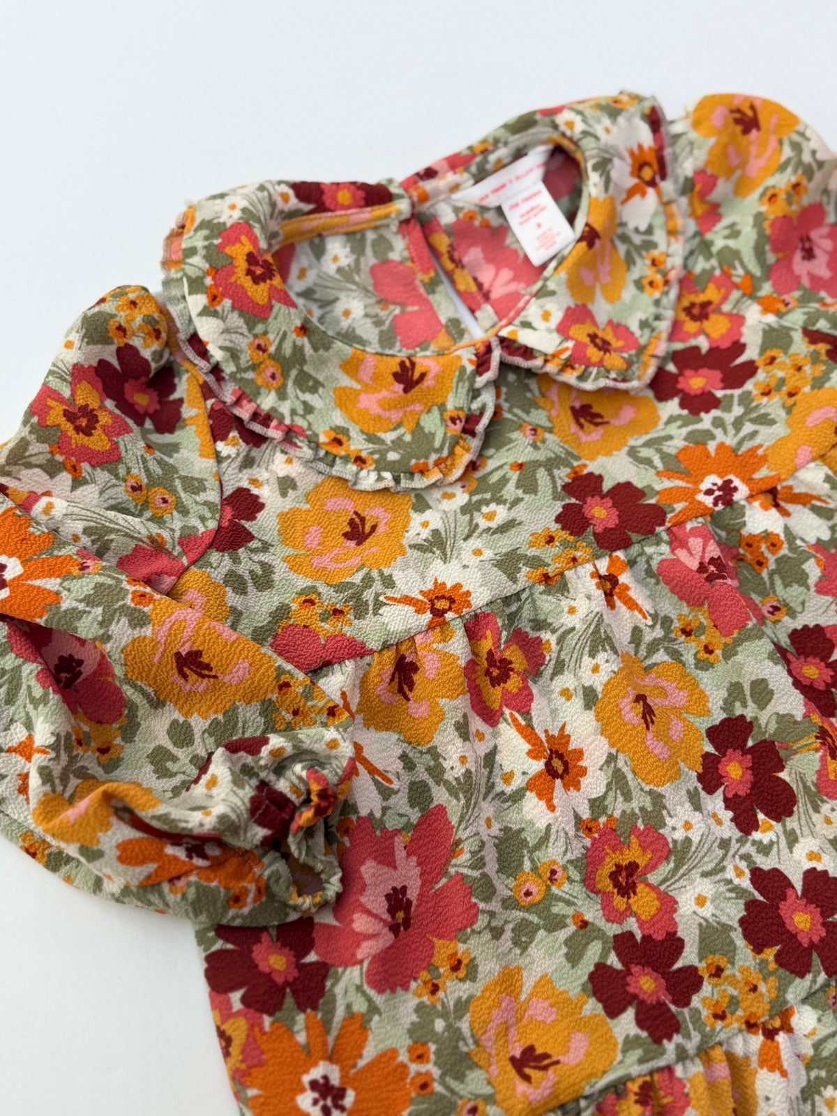 Joe Fresh Jillian Harrison Floral Ruffle Dress Toddler 3