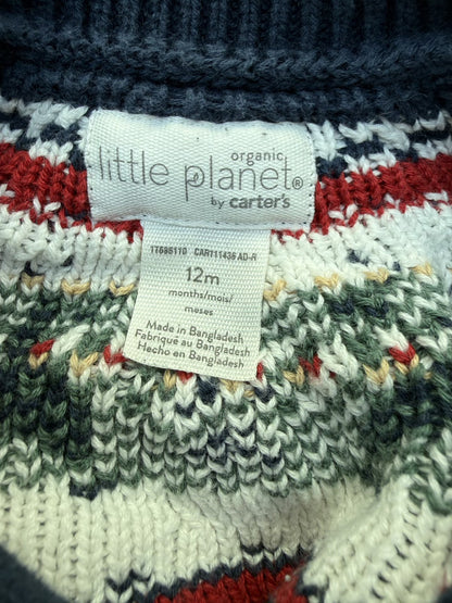Little Planet by Carter's Reindeer Romper 12m