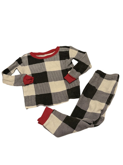 Children's Place Buffalo Check Pajama Set 18-24m