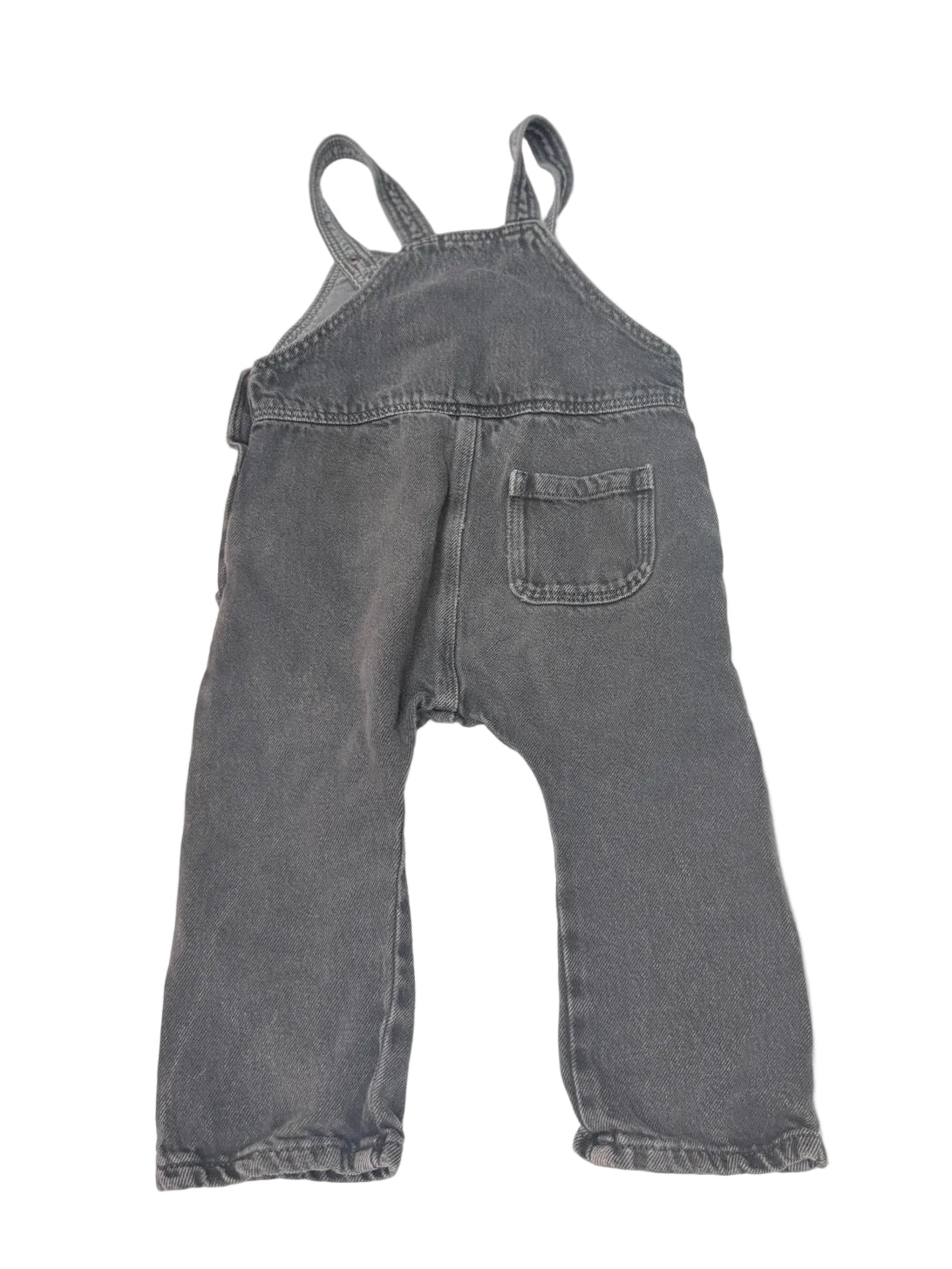 H&M Adorables Grey Denim Overalls 2T