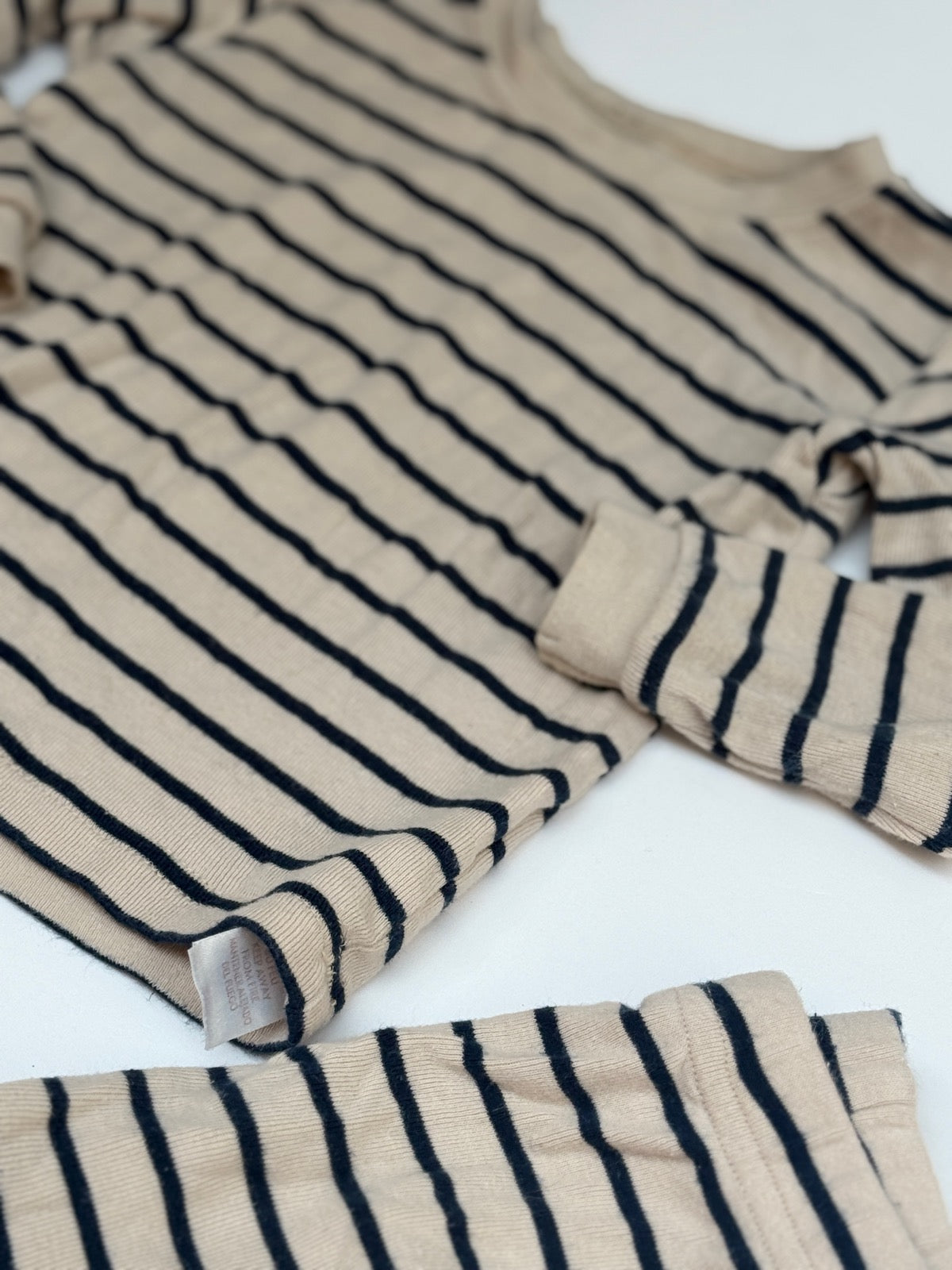 Petit Lemi Striped Pajama Set 18M
