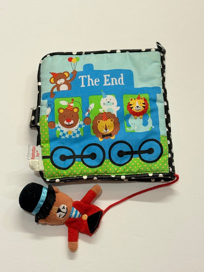 Manhattan Toy Big Top Animal Train Soft Book