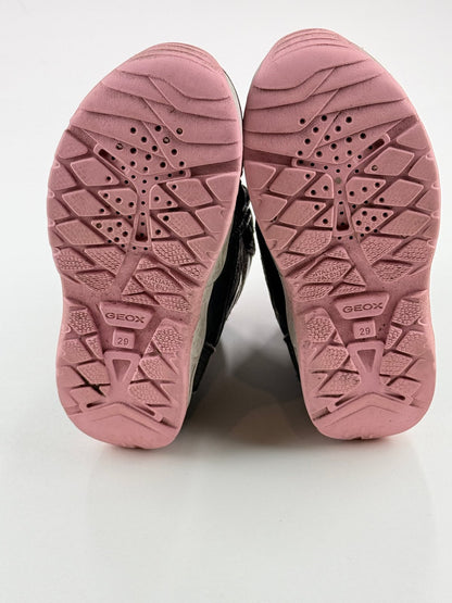 Geox Black Pink Waterproof Winter Boots US11.5