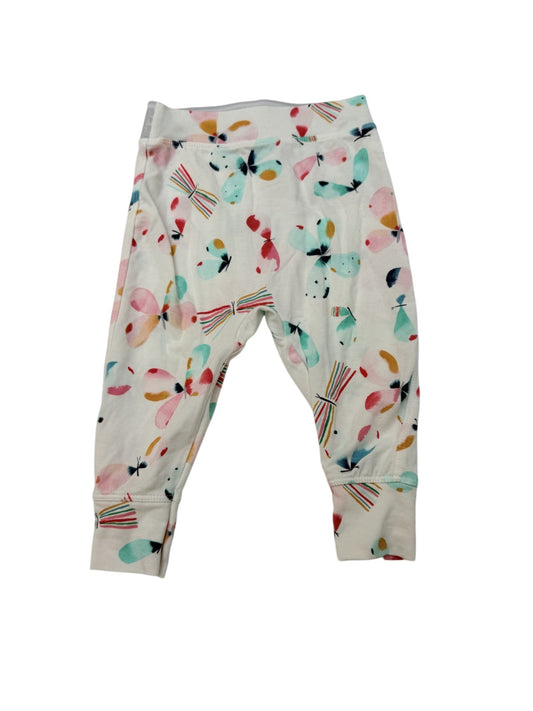Loulou Lollipop Butterfly Print Leggings 3-6M